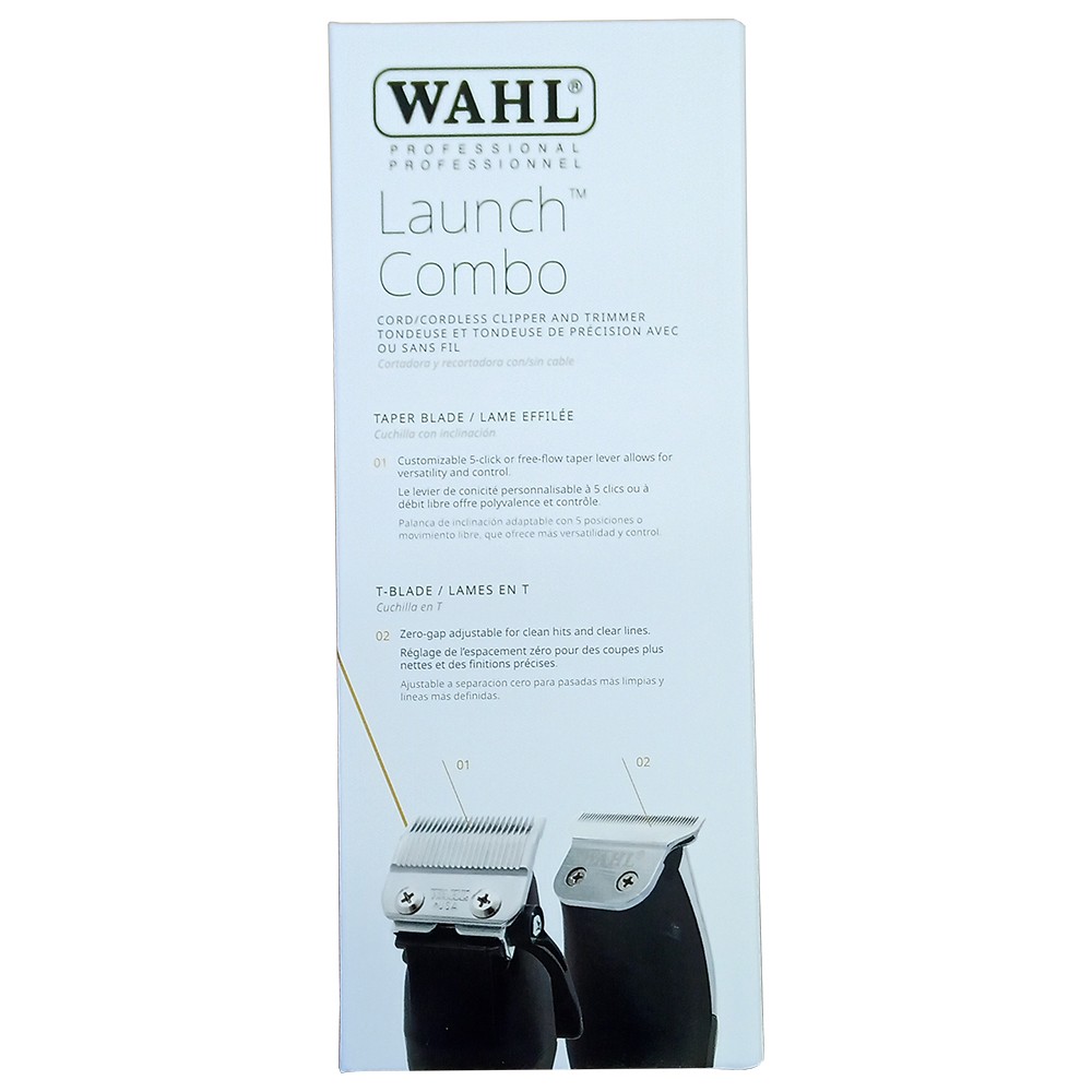 Wahl Professional 8001 Launch Combo Cord / Cordless Clipper & Trimmer