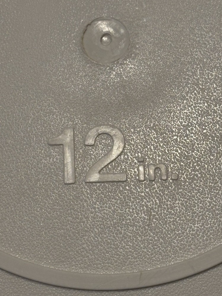 Wilton Scalloped Plastic Cake Plates 12” , 10” , 8”