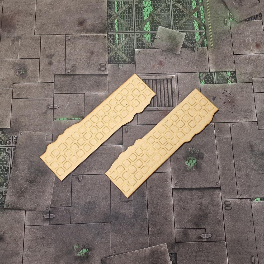 Modular Area Terrain Pack - 11th Edition Compatible - 16 Piece Templates