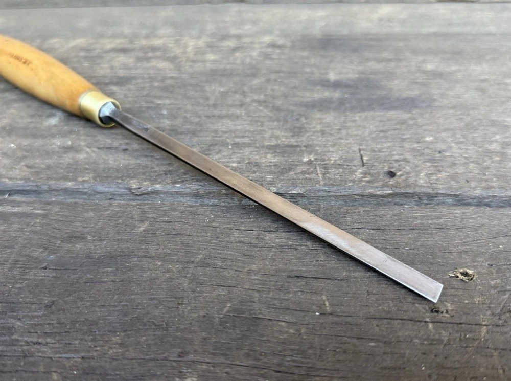 Vintage 1/4” Marples Bevel Edge Paring Chisel Carpenter Woodworking Old Tool