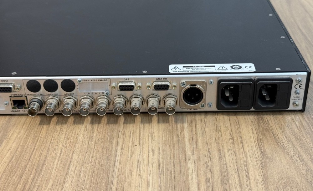 Evertz 5600MSC Master Clock/SPG Broadcast Quality Master Sync & Clock Generator