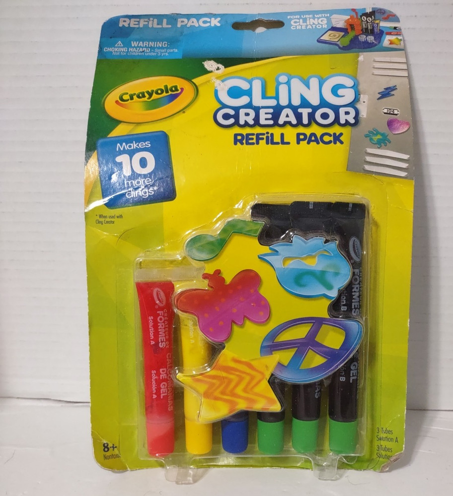 Crayola Cling Creator Refill Pack   In Box