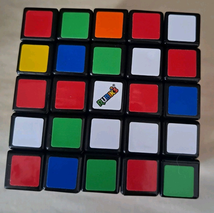 Rubik's Cube Puzzle TESTED WORKS GREAT Clean Pre-mixed