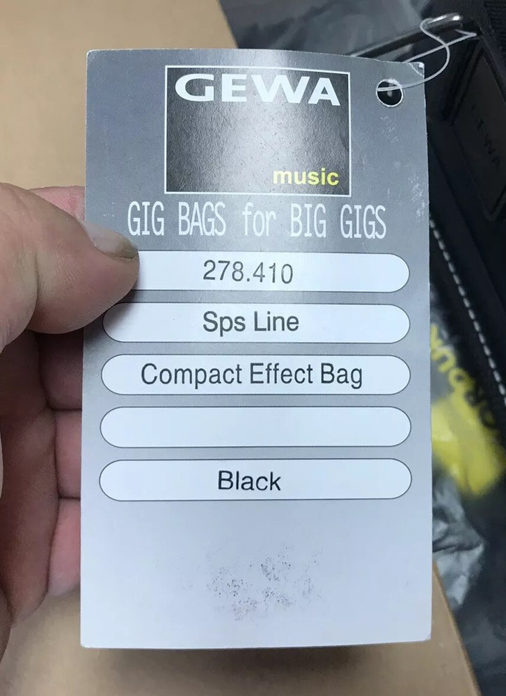 Gewa Gps Bag For Dj Mixer Compact Effects Bag