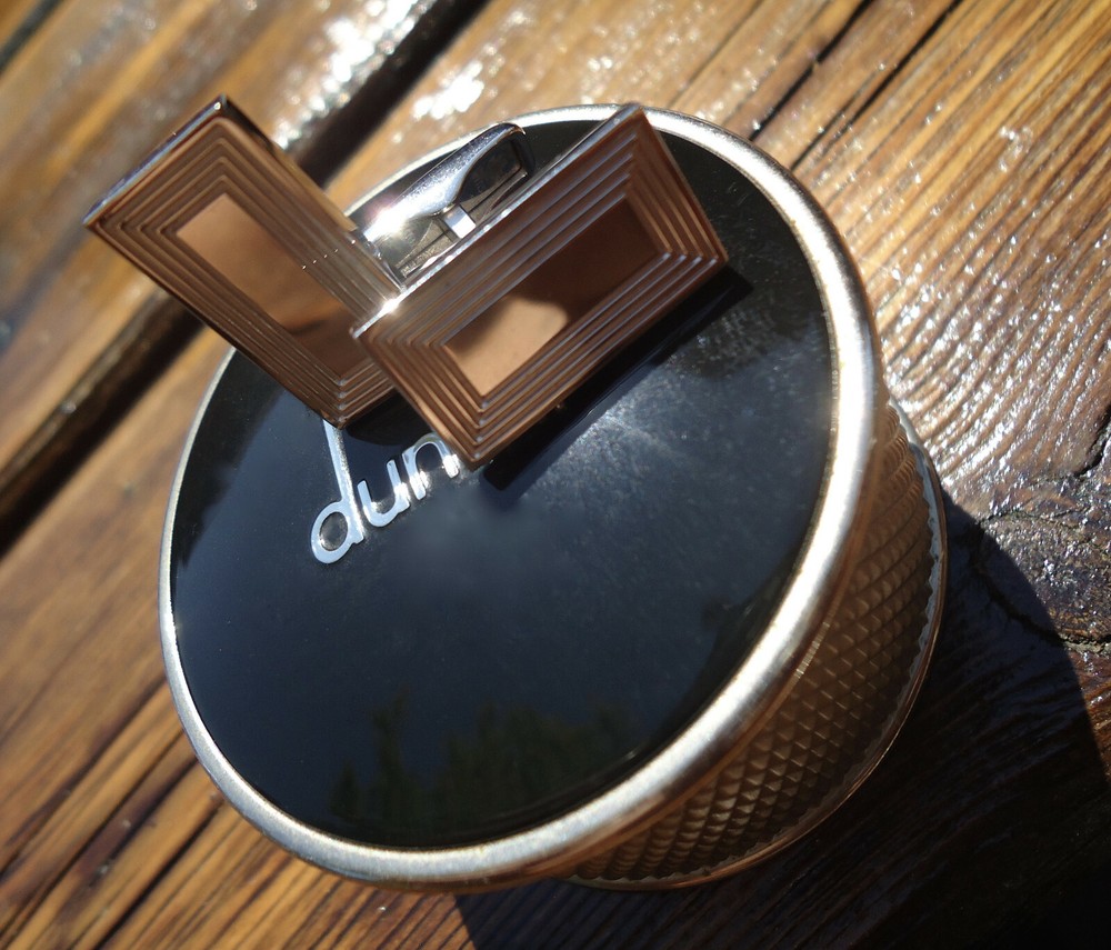 Alfred Dunhill .925 Silver Cufflinks - Cased