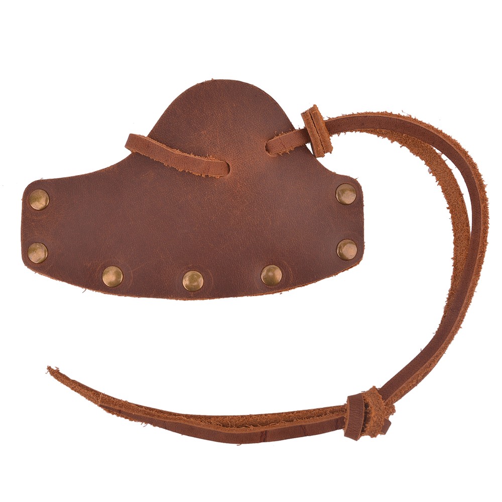 Cowhide Leather Axe Blade Sheath Protector Axe Head Cover Hatchet Holster