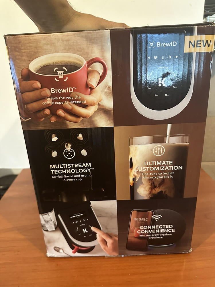 Keurig K-Supreme SMART Single Serve Coffee Maker One Reusable K-cup Include