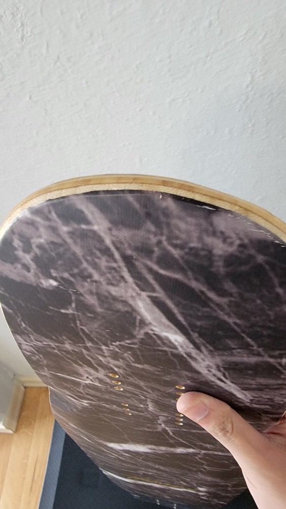 TRAVELOL MARBLE 46" LONGBOARD Dancing DECK
