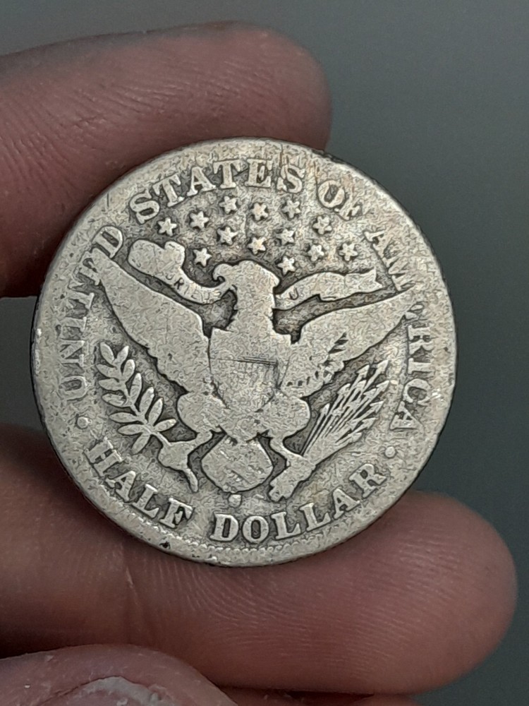 1900- S Barber Half Dollar #2