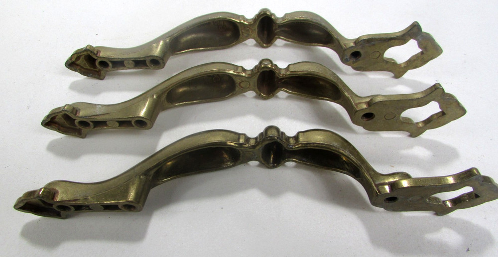 3 xVtg 5.75"" Door Handle Pulls Victorian Style Kitsch