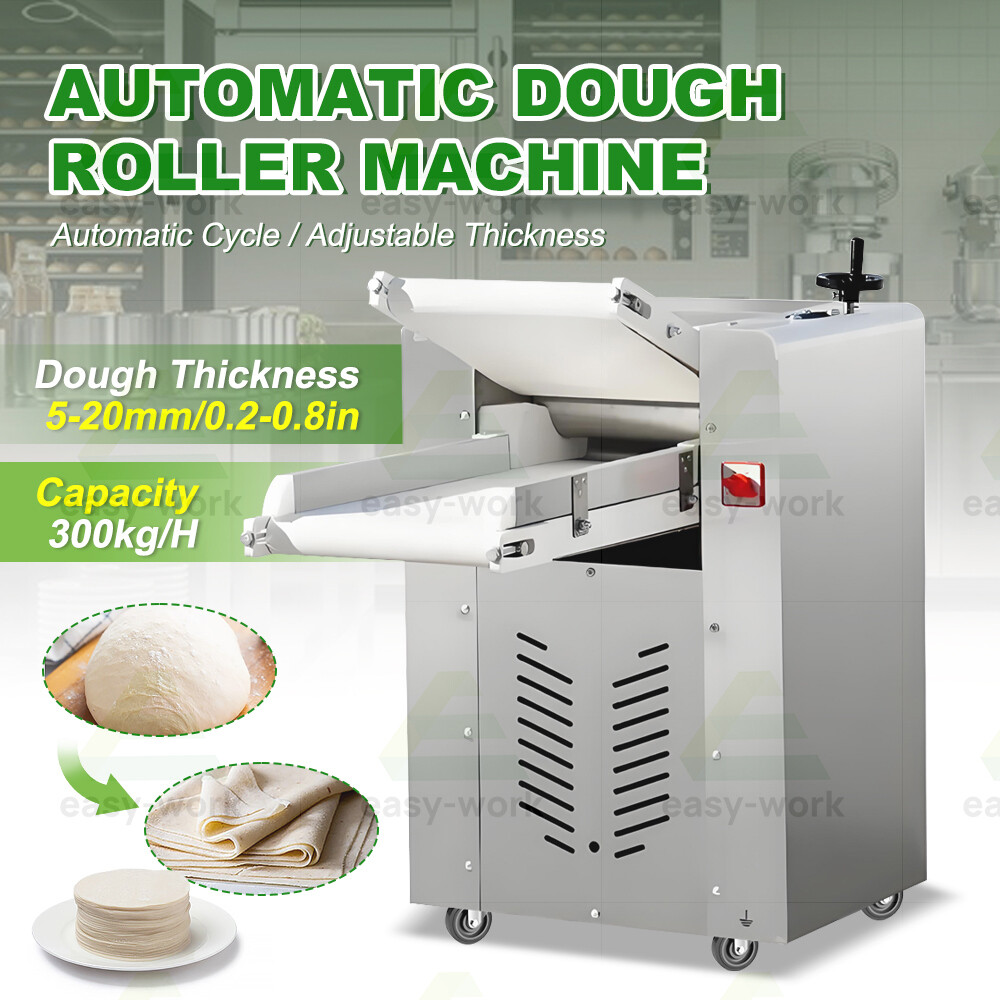 Automatic Electric Dough Pressing Circulating Sheeter Roller Dough Press Machine