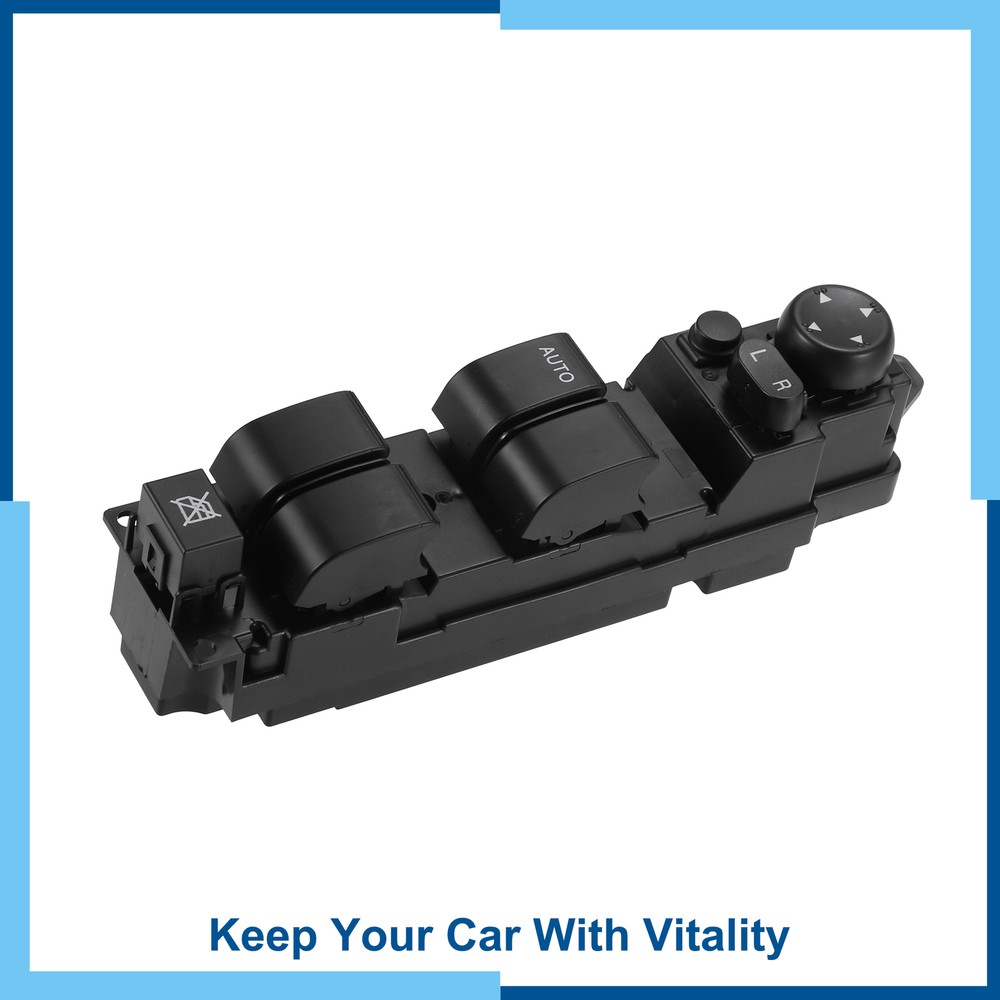 Pack (1) Front Left Driver Side Master Power Window Switch for Mazda 2 2011-2014