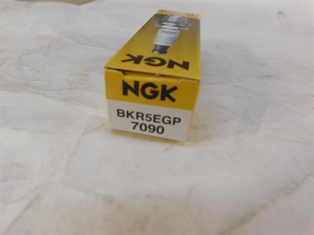 NGK Spark Plug BKR5EGP 7090 gap .044" each
