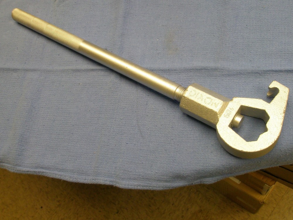189 HEAVY DUTY ADJUSTABLE FIRE HYDRANT WRENCH 18" LONG Dixon Valve