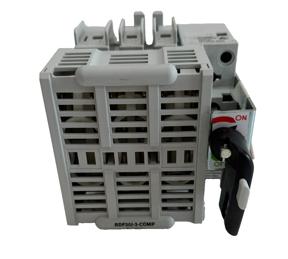 NEW BUSSMANN RDF30J-3-COMP DISCONNECT SWITCH RDF30J3COMP