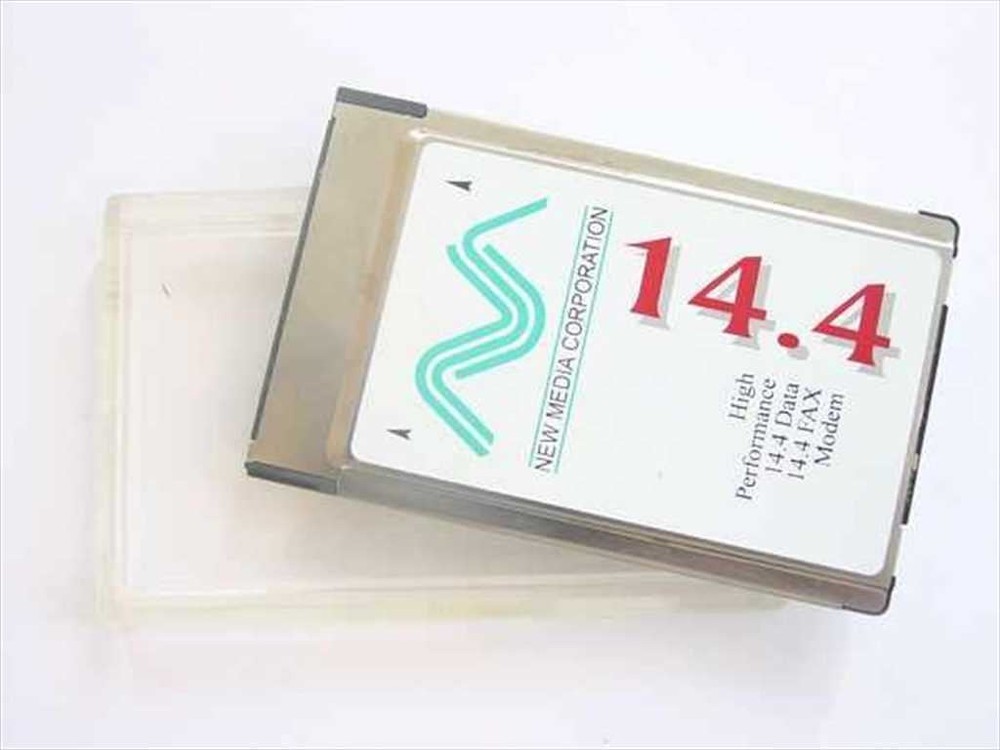 New Media Dat/Fax Modem Card 14.4