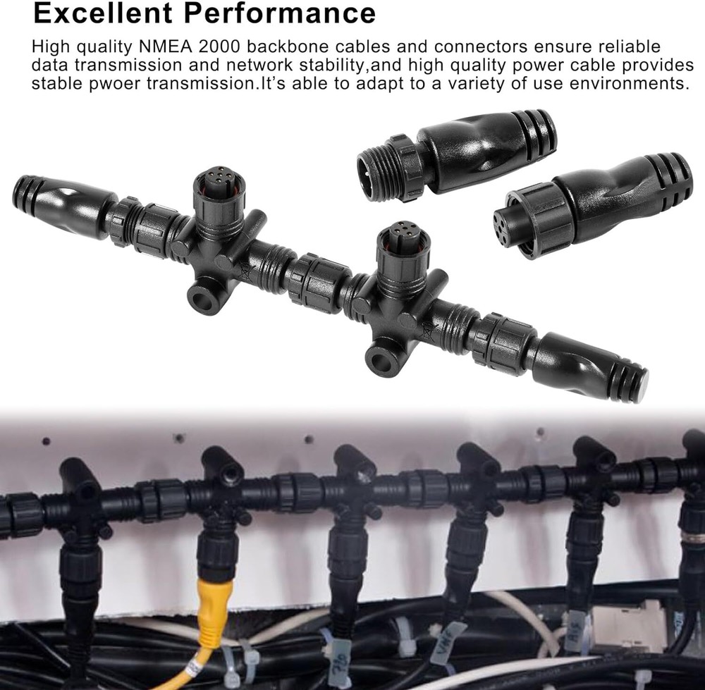 124-69 NMEA 2000 Node Terminators Network Starter Kit for Lowrance N2K-Exp-Rd-2