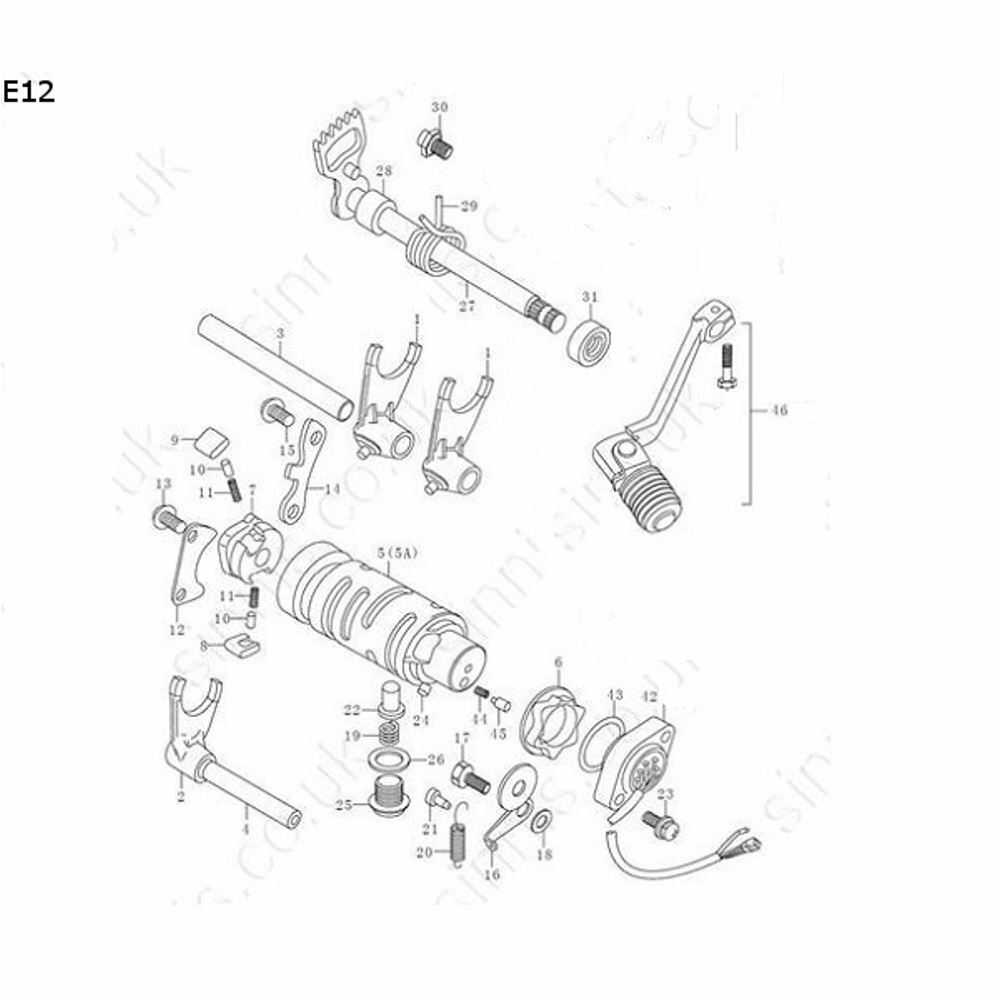 Stopper, Neutral for Sinnis Blade 125 07-16
