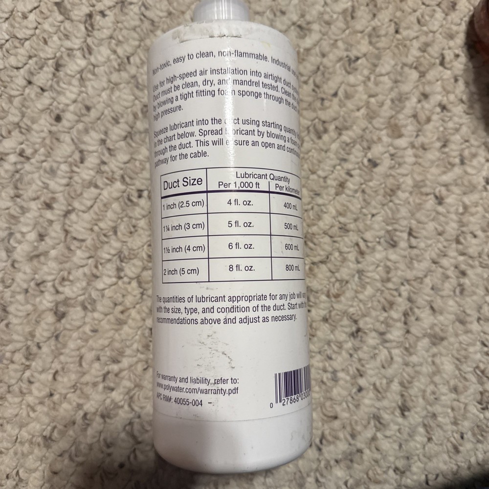 Polywater Prelube 2000 1qt 418dt
