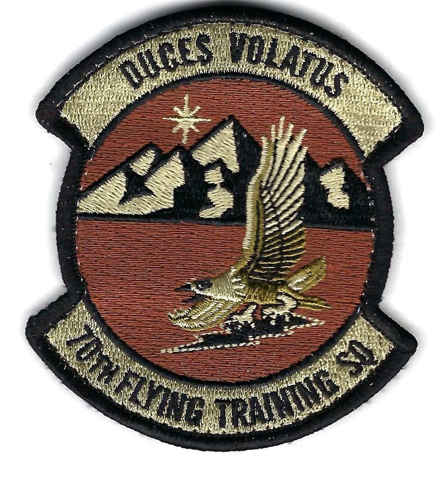 PATCH USAF 70TH FLYING TRAINING SQ USAFA   DB-12