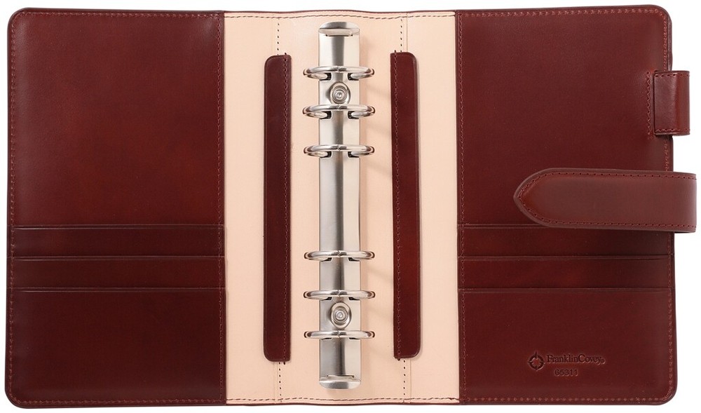 Personal Organizer Compact Forte 3 Bible size Leather Binder Ring Diameter 30 mm