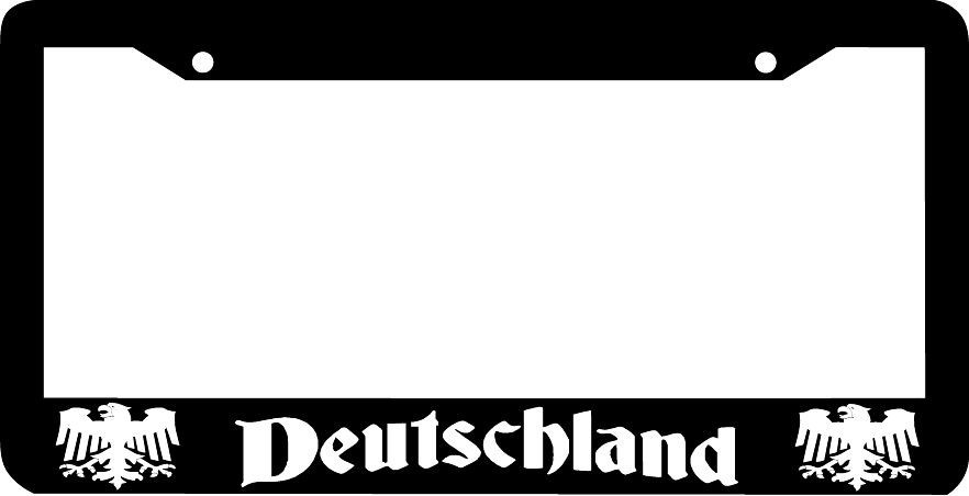 Deutschland GERMANY  License Plate Frame