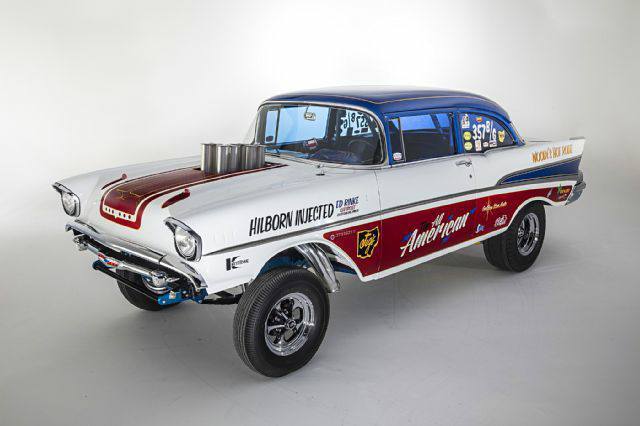 Decals - 57 Chevy gasser, “All American”. Beautiful!