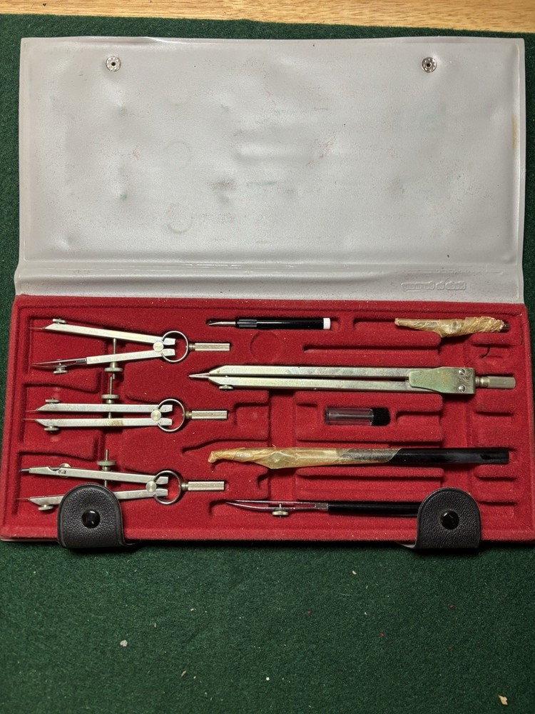 Vintage Drafting Set Lot