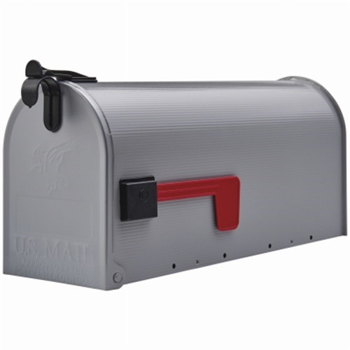 Gibraltar Mailboxes Grayson Classic Galvanized Steel Post Mount Mailbox (2-pack)