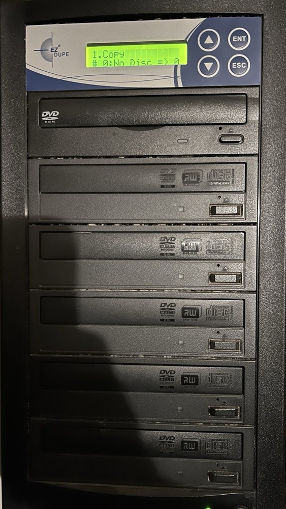 EZ Dupe Gold Series 5-Copy 24x DVD & CD Duplicator