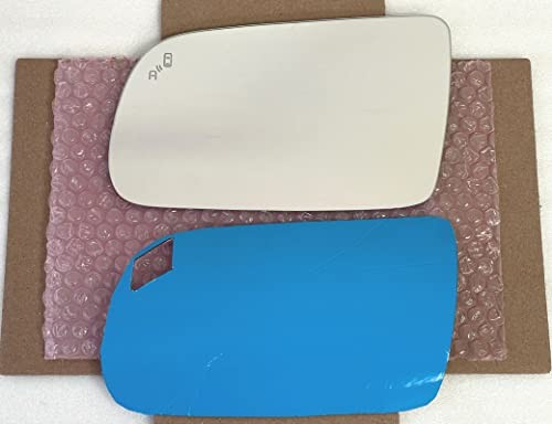 Replacement Blind Spot Mirror Glass with Full Size Adhesive for 2010-2019