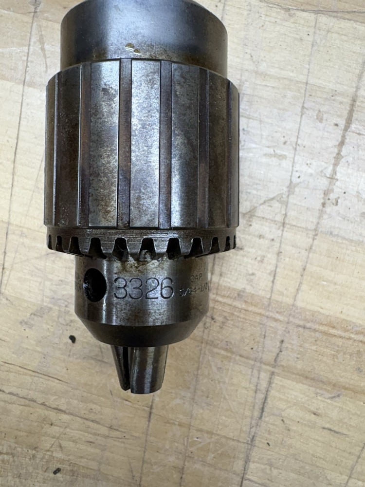 Jacobs Chuck 3326 1/2" No Key