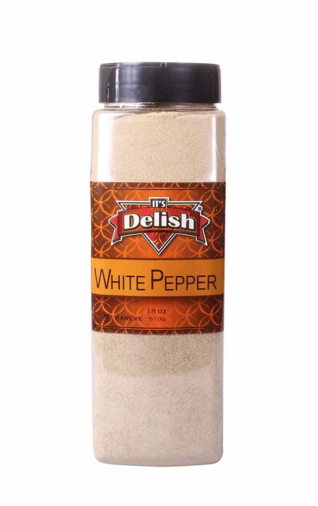 White Pepper by Its Delish (Ground, 18 Oz. Large Jar)