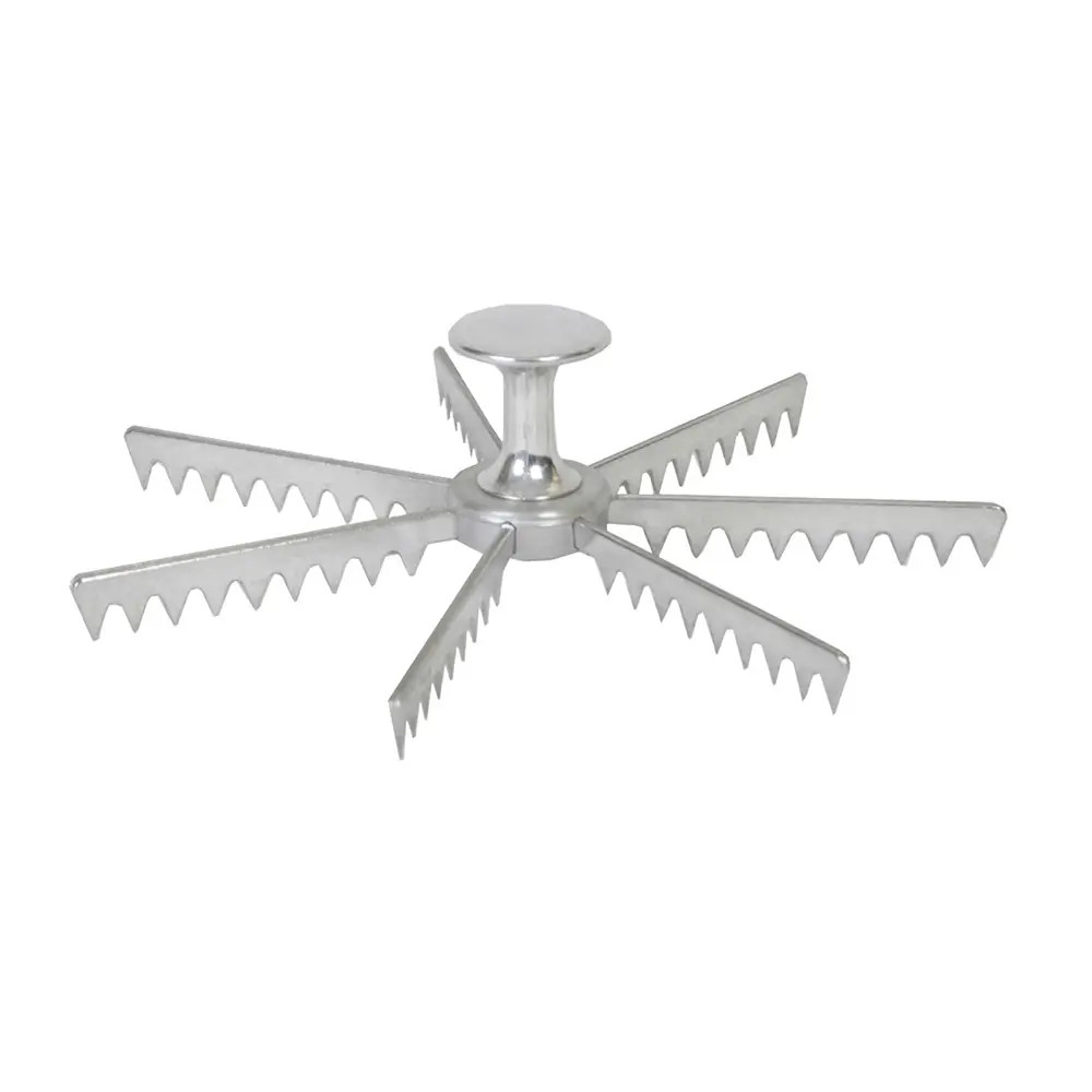 Thunder Group ALPMA007 7 Cut Aluminum Pie Marker
