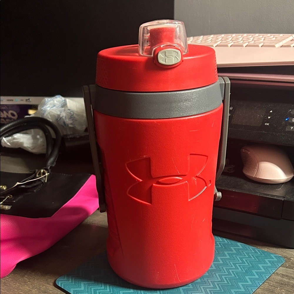 Under Armour Bold Red 64oz Hydration Jug