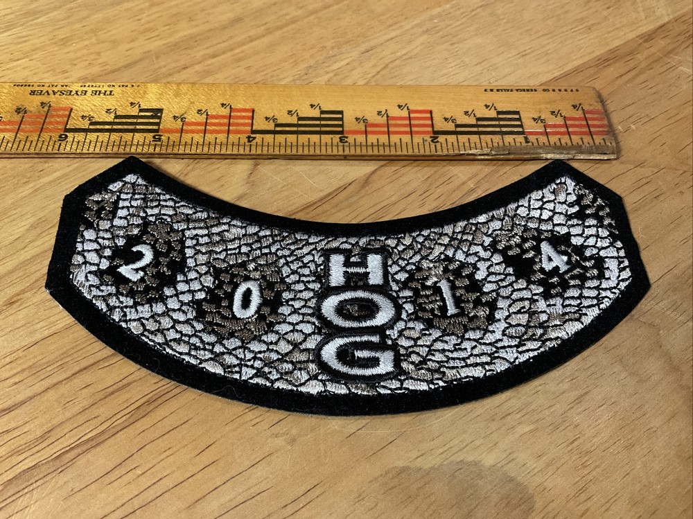 HARLEY DAVIDSON OWNERS GROUP HOG H.O.G. 2014 VEST JACKET PATCH