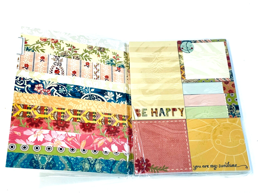 MOLLY & REX BE HAPPY STICKY NOTES FOLIO