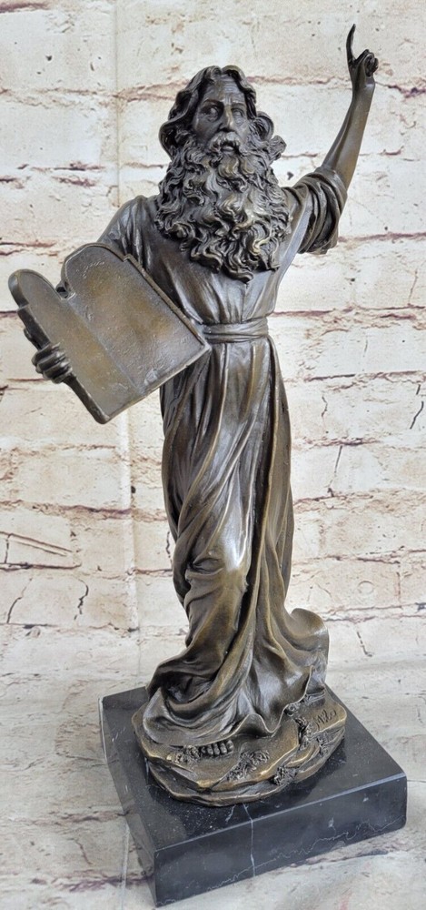 Bronze Sculpture Signed Original Unique Museum Quality Artwork Marble Base Gift
