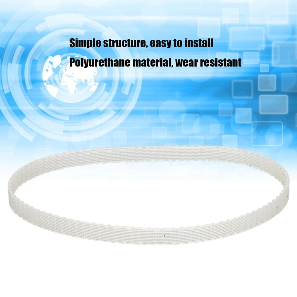 Lathe Belt Transparent Polyurethane Transmission Accessory Replacement Part