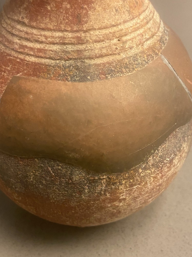 Vintage Pottery Vase Pitcher Handthrown Rustic