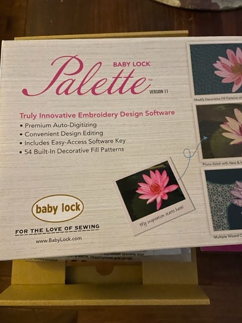 Babylock Palette Version 11 Embroidery Design Digitizing Software