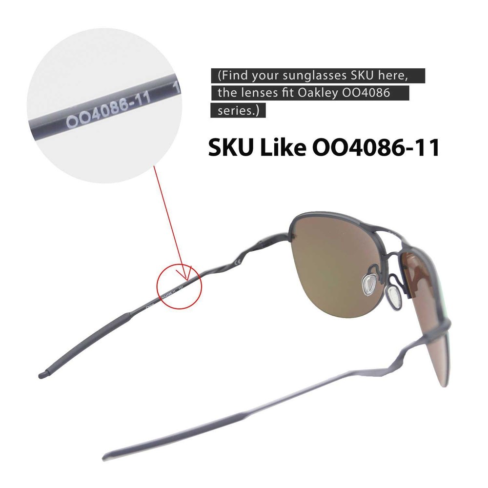 Walleva Replacement Lenses For Oakley Tailpin Sunglasses - Multiple Options