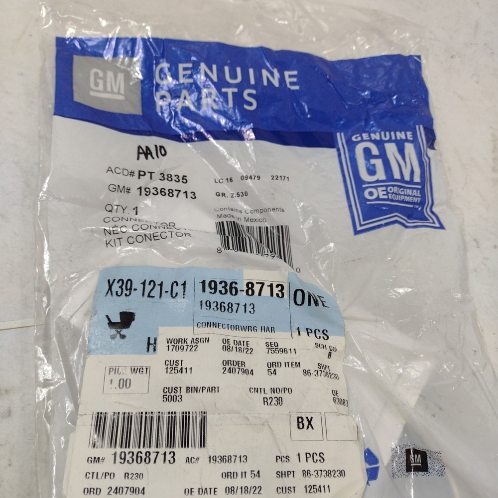 Genuine GM Multi-Purpose Pigtail Kit 19368713