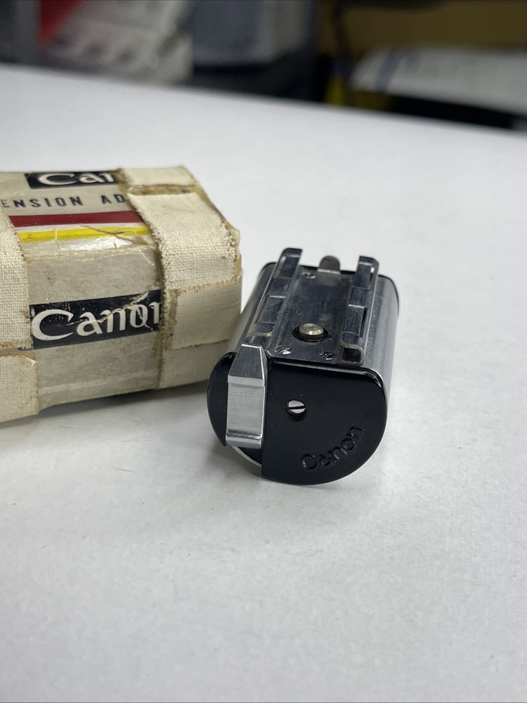 CANON RANGEFINDER FLASH "SELF EXTENSION ADAPTER" IN BOX