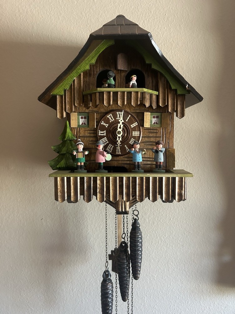 vintage west germany cuckoo clock