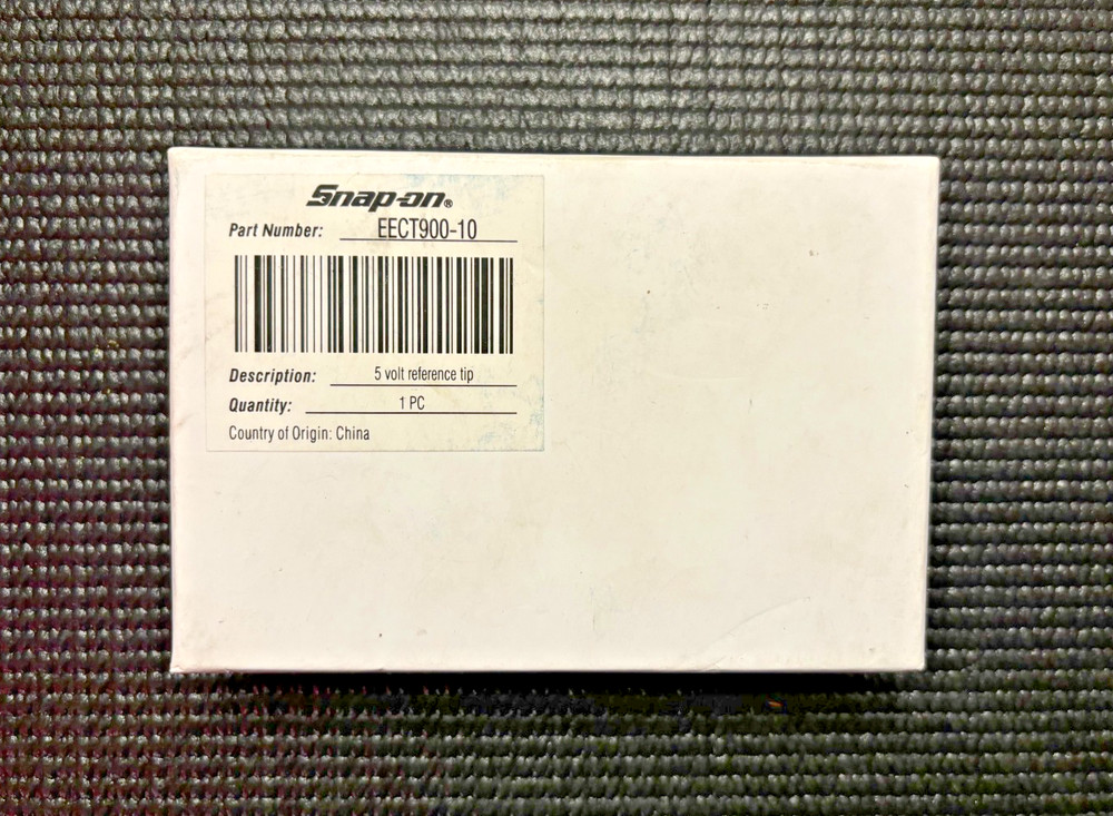 Snap On Tools USA Blue Point 5 V Multi-Probe Adaptor EECT900-10 NEW