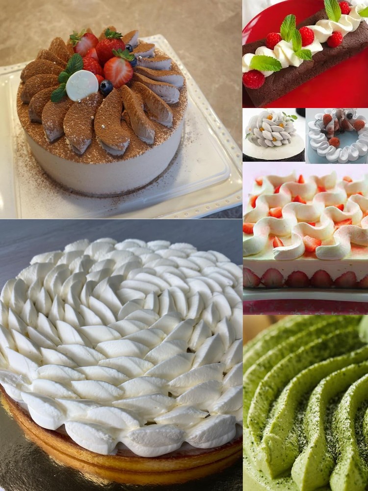 Piping Tips for Pastry Create Stunning Designs with V Wave Tools