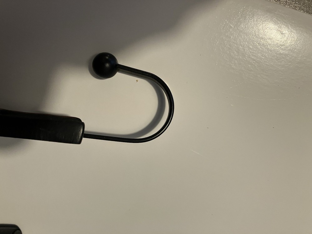 Three guitar wall hangers plus guitar hook