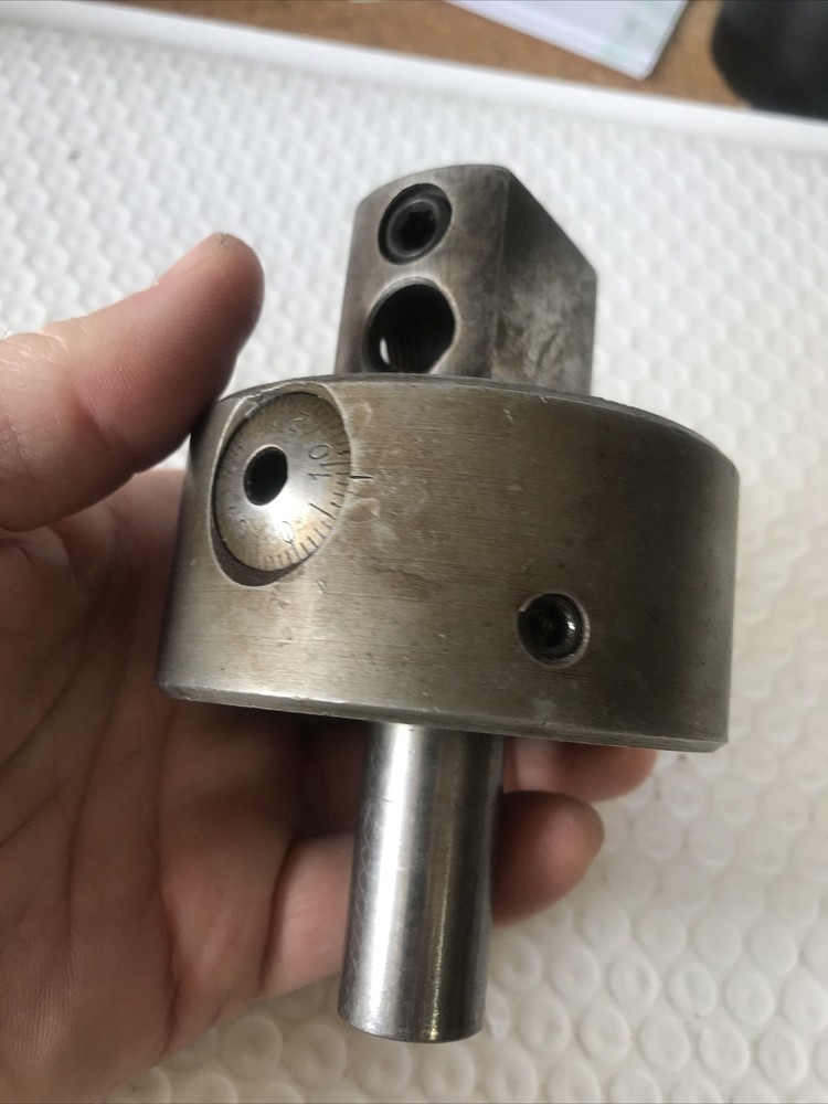 Micro BORING HEAD Unbranded 3/4” Shank 1/2” Tooling Capacity