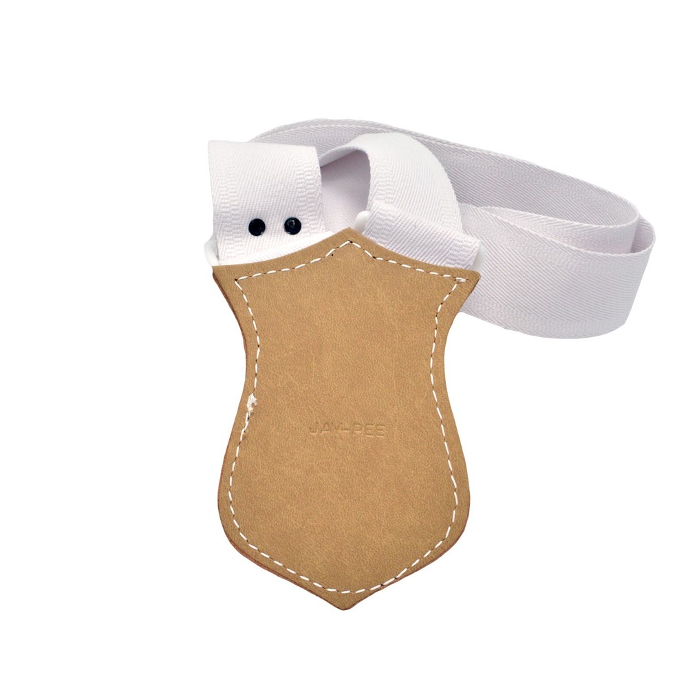 Jay-Pee Parade Single Flag Carrier White Web Marching Band Scouts Ceremony